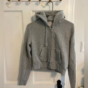 John Galt Brandy Melville Crop Hoodie
